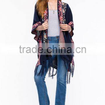 New Style Ladies Fashion Blanket Cape Sweater Wholesale photo-4