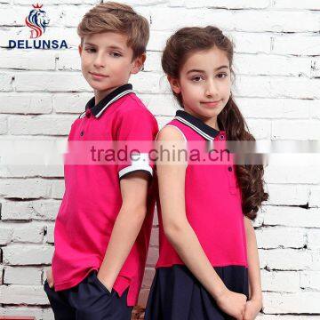 New Design Cotton Polo Shirt For Students Wear photo-3