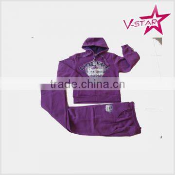 Women Tracksuits Adults Age Group Fleece Tracksuit Fleece Sets Custom