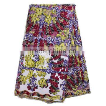 2016 New Design Ankara French Lace With Stones WFL053