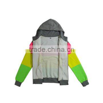 Spring High Quality Women's Casual Colour Bar Cotton Jacket photo-2