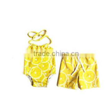 Baby Clothing Summer Brother and Sister Swimsuit Mathing Set photo-2