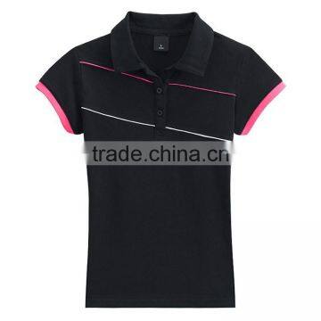 New Design 95% Cotton 5% Spandex Womens Uniform Bulk Polo Shirts photo-4