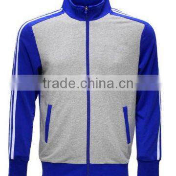 fashion full zip training and jogging sportswear jacket for men