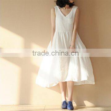 Z&M V-neck Dress Plus Size Dress Dress Women Casual photo-4