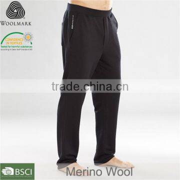 Jogger pants men 100% wool, wholesale fitness sport pants men