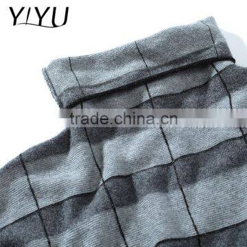 Winter Fall Cashmere Pullover Women Long Sleeve Geometric Knit Sweater photo-4