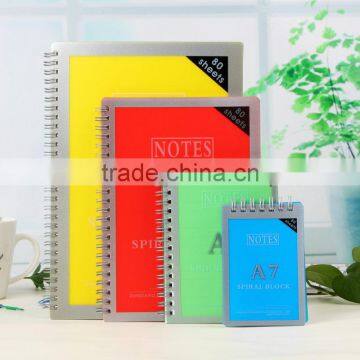 A7,A6,A5,B5 PP Cover Notbeook Wire-o Binding Writing Pad Customizable Memo Pad photo-2
