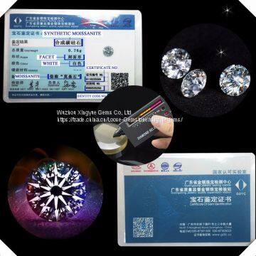 Round Brilliant Cut VVS1 High Polished 1 CT 6.5mm Diamond Jewelry Moissanite Very Hotsell to USA photo-5