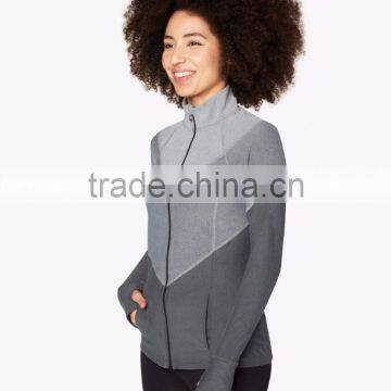 Last Design Windbreaker Jacket In Style Hot Sale Body Building Wear Ladies Jackets