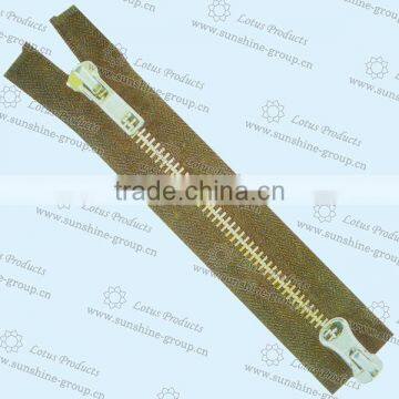 Wholesale High Quality 3# Custom Metal Zipper for Cloth 002