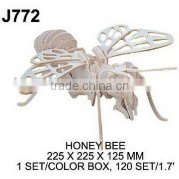 J772 DIY WOODEN PUZZLE SET