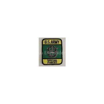 SGS, ISO 3D Fabric Embroidery Military Patches / Badges China Wholesale