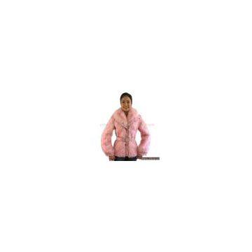 Sell Rabbit Fur Coat with Fox Collar