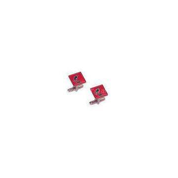 Zinc Alloy, Iron, Copper Personalized Cufflink With Soft Enamel, Die Cast, Die Struck, Stamped