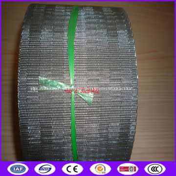 250um stainless steel continous filter belt for Plastic Extruder screen changer machine