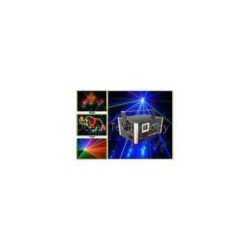 Mini 1W 2D / 3D RGB Holiday Outdoor Christmas Laser Lights DMX For Tree