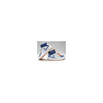Comfortable Shoes For Women Jordan 1 Retro Yellow Blue Whie photo-2