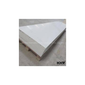 top sale Glacier white solid surface artificial stone slab