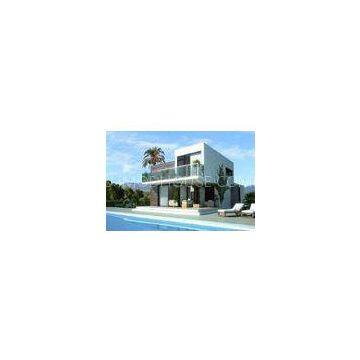 AU / SGS Certification Prefabricated Containe Villas Light Steel Building / Hotel