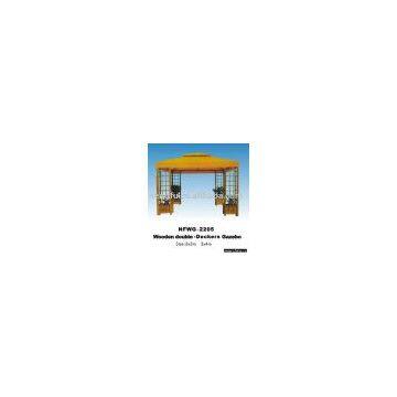 Gazebo(Wooden Double-Deckers Gazebo)