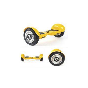 SELF-BALANCING SCOOTER 10 INCH HOVERBOARD WITH SAMSUNG CERTIFIED BATTERY(YELLOW)