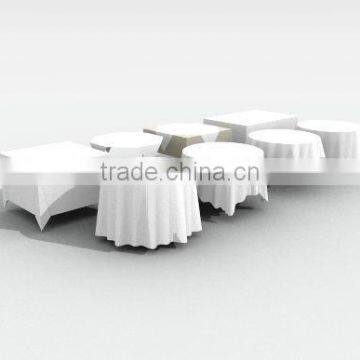 round polyester tablecovers