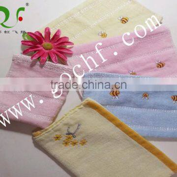 Soft 100% Cotton Cut Pile Embroidered Face Towel photo-4