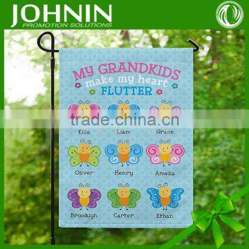 custom design sublimation printing Personalized garden flag