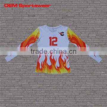 Hot sale sport swear sublimated volleyball uniform