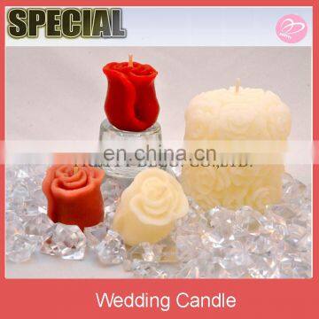 Rose shaped Decorative scented wedding candle