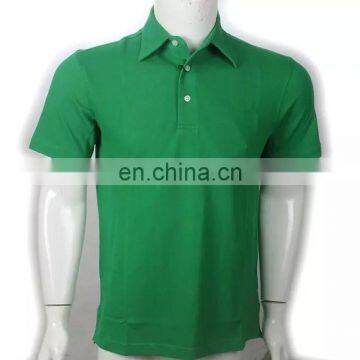 Pique fabric Mens polo golf Shirt