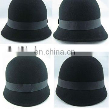 100% wool felt bucket hat