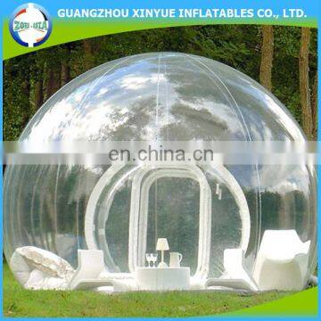 Hot sale inflatable pvc clear igloo inflatable glamping tents for sale