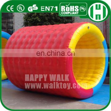 Cheap inflatable water roller inflatable roller wheel for adults