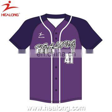 Healong Without Brand Hong Kong Baseball Uniform Fabric