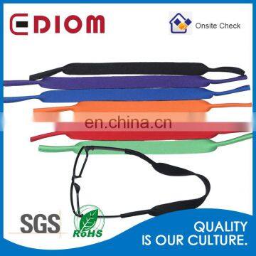 New arrival wholesale fashionable reusable elastic colorful custom sunglass croakies