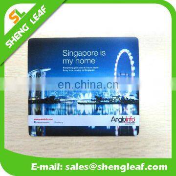 2016 customized promotional rubber mouse pad for sale