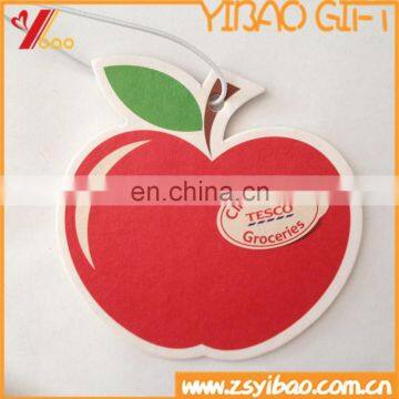2016promotional Heart Shape Hanger Paper Home Air Freshener Car Perfume/paper Car Air Freshener photo-2