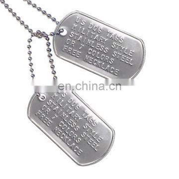 Manufacturer china wholesale military dog tags