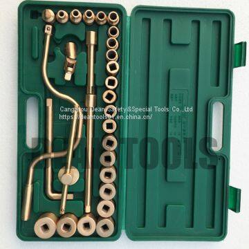 NON SPARKING ALUMINUM BRONZE SOCKET WRENCH 1/2