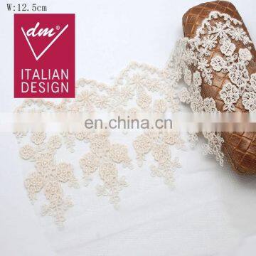 Fashion good quality white embroidery french lace wholesale