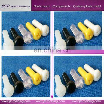 Custom made plastic screw /nylon screw /nylon nut with low price