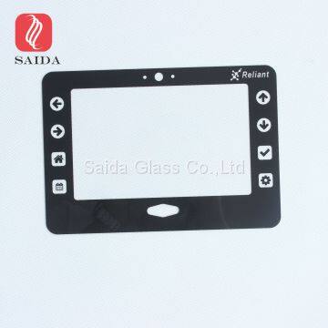 Custom Anti Glare AG Anti Glare Tempered Glass 0.55-3.0 mm for Industrial 8” Touch Screen Navigation photo-3