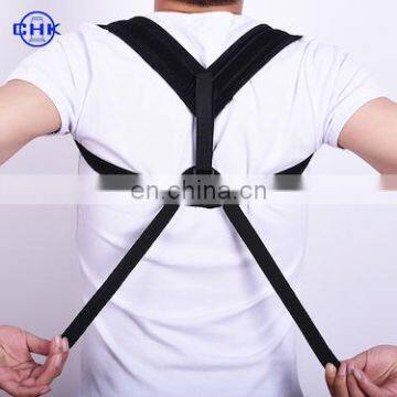 Unisex Adjustable Upper Back Shoulder Posture Corrector Brace Clavicle Brace with Private Logo