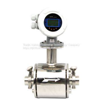 Stainless Steel Hygienic Sanitary Electromagnetic Water Flow Meter