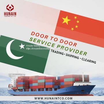 china to pakistan door to door ocean cargo