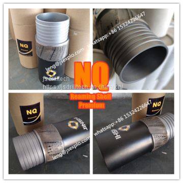 Premium NQ reaming shell, impregnated diamond core drill bits & reamers, exploration drilling, rock coring, geotechnical drilling reaming shells