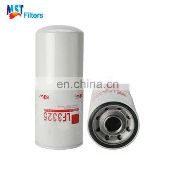 good quality oil filter spare part JX-604 LF3325 white engine oil filter LF670 for excavator