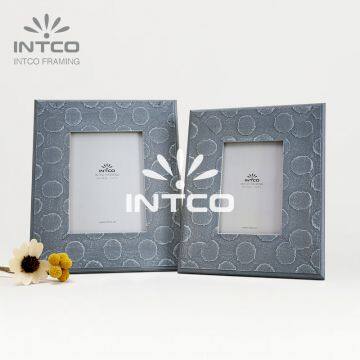 INTCO Rustic Distressed Finish Photo Frame for Table or Wall Decor 4×6 5×7 8×10 Inch